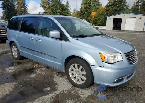 2013 Chrysler Town & Country Touring из США, поврежденный, VIN 2C4RC1BGXDR540496